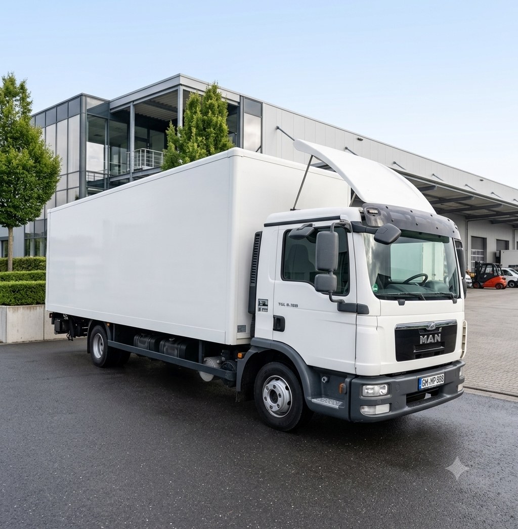 MAN TGL 8.180 Möbelkoffer-Lkw der MP Transporte GmbH